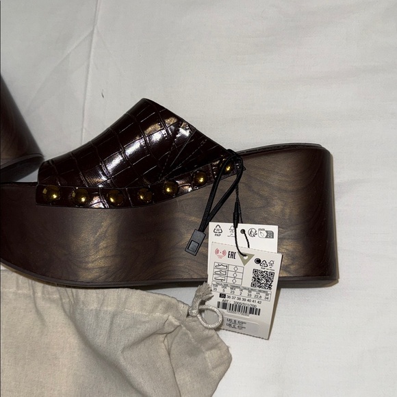Zara Brown Platform - Picture 3 of 4